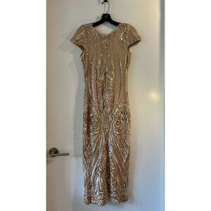 Dress the Population Sequin Midi Dress